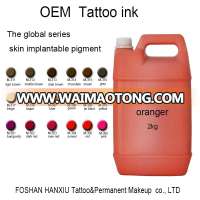 Barrel High Quality professional permanent makeup tattoo ink supplier